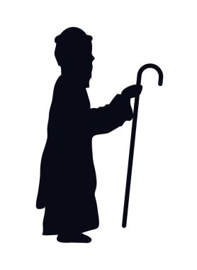 Aziz Joseph karakter simgesi silueti