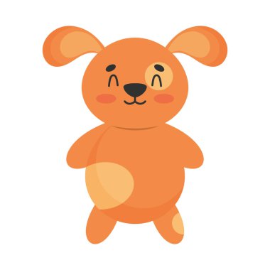 dog cute animal icon isolated