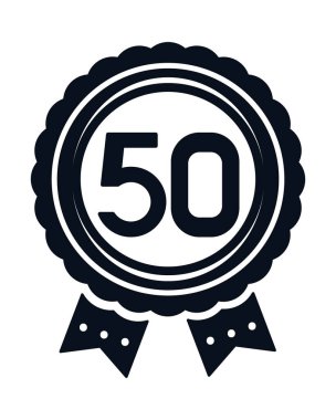 Rozet numarası 50 tasarım