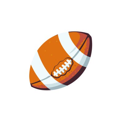 Futbol topu illüstrasyonu beyazın üstünde