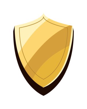 beyazı kaplayan altın sarısı higlights kalkanı