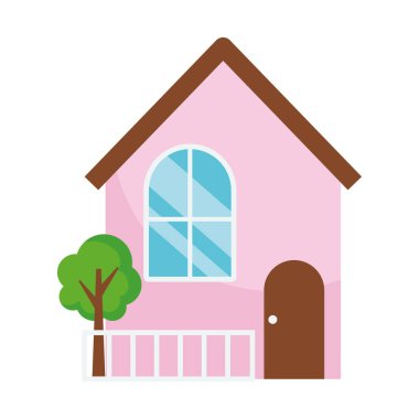 small house icon isolated design