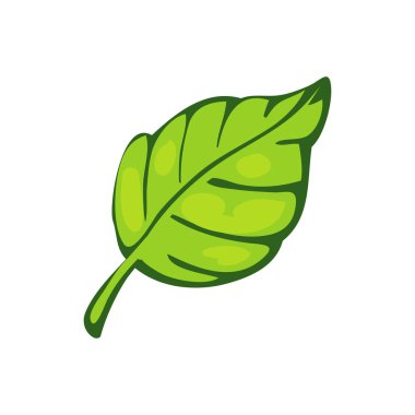 Beyaz yerine sevimli yaprak tasarımı