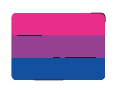 bisexual gender flag lgbtiq emblem
