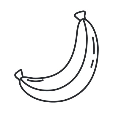 taze muz meyvesi sağlıklı simge