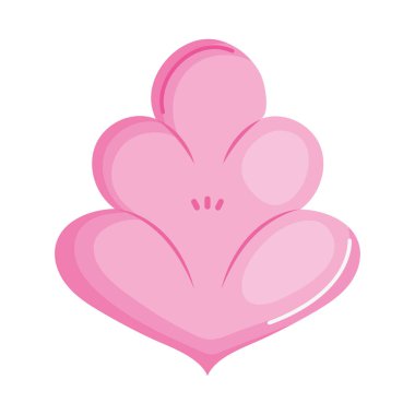 pink leaf plant foliage nature icon