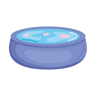 songkran bowl with water icon