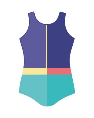 blue female swimsuit accessory icon