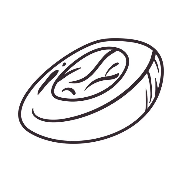 Плоский Дизайн Яйца Белом — стоковый вектор