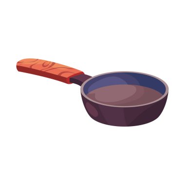 Mutfak tavası tasarımı beyaz üzerine