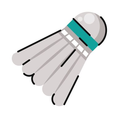 badminton spor topu ekipman simgesi