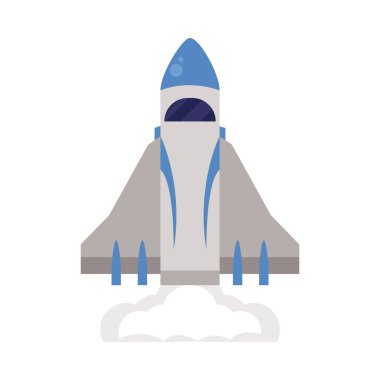 spaceship space outer vehicle icon
