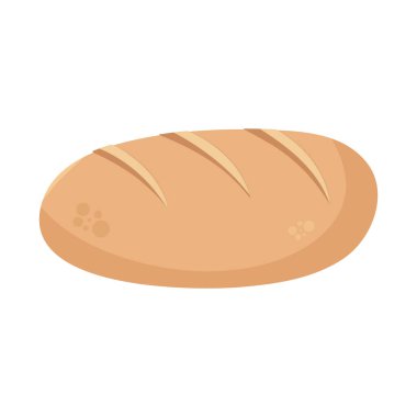 fresh bread food bakery icon