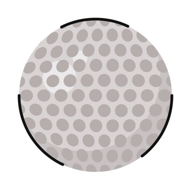 golf topu ekipman simgesi