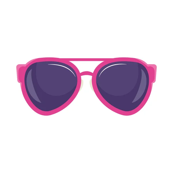 Optisk Tilbehørsikon Med Sommersolbriller – stockvektor