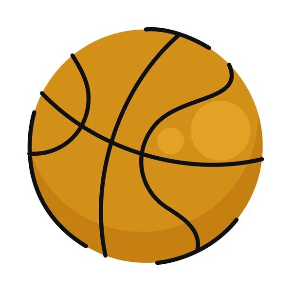 篮球运动气球设备图标 — 图库矢量图片