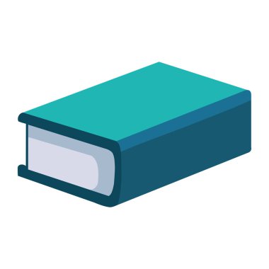 metin kitap kütüphane izole simgesi