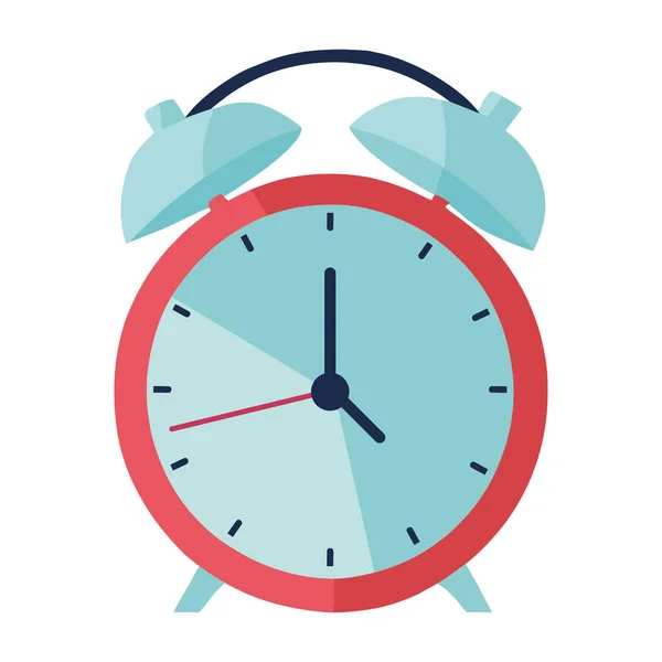 Horloge Alarme Icône Dispositif Temps — Image vectorielle