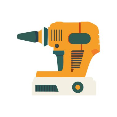 Beyaz yerine sarı çivi tabancası tasarımı