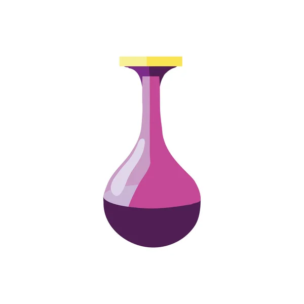Purple Magic Potion White — Stock Vector
