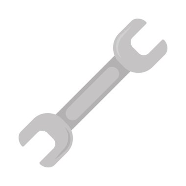 Ayarlanabilir İngiliz anahtarı metal aracı izole edildi