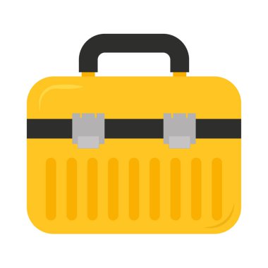 sarı araç kutusu kabzası ekipmanı izole