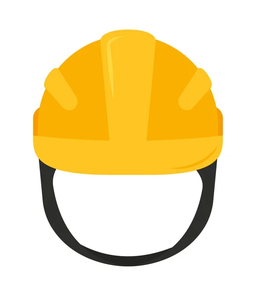 分離された建設業界のための安全ヘルメット — ストックベクタ