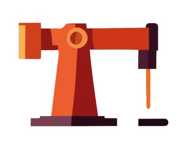 Metal makineler endüstriyel tasarımı sembolize eder