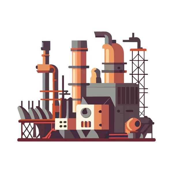 power industry machinery plant isolated