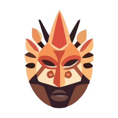 Cadılar Bayramı kutlaması kötü maskeler, ürkütücü arka plan izole edilmiş