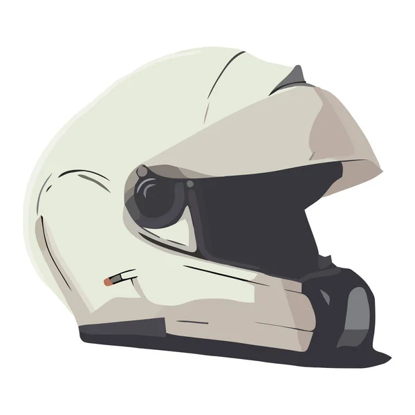 Ikona Zimní Sportovní Helmy Pro Extrémní Dobrodružství Izolované — Stockový vektor