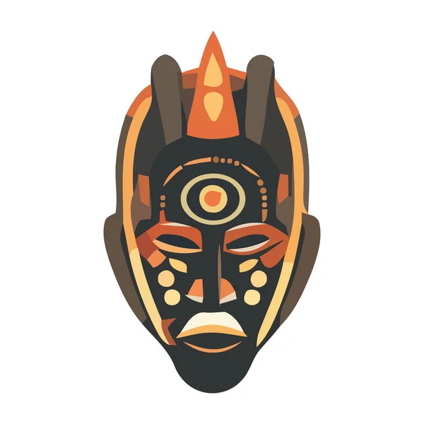 Antiguas Tradiciones Indígenas Lindo Aislado — Archivo Imágenes Vectoriales