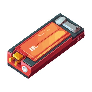 simge makine ekipmanı teknisyeni simgeyi izole etti