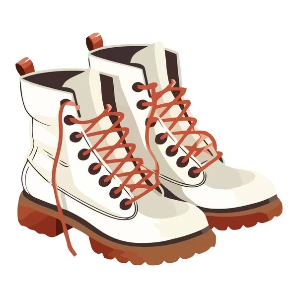 Дизайн Спортивной Обуви Символизирует Здоровый Образ Жизни Изолированный — стоковый вектор