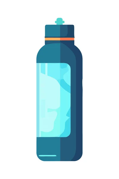 Flasche Getränkebehälter Isoliert — Stockvektor