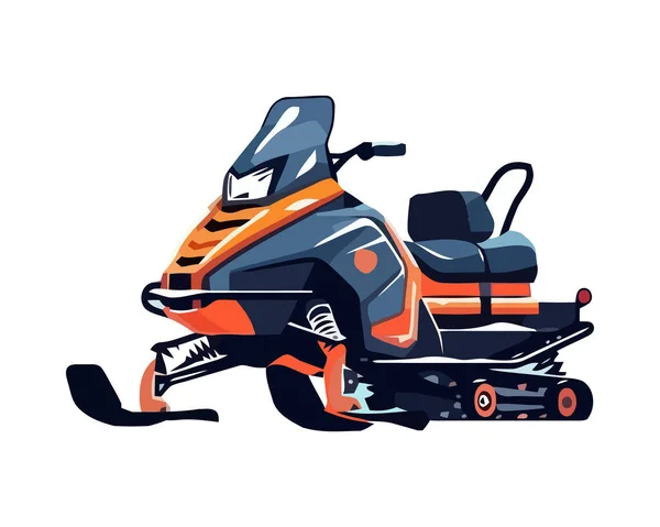Extreme Σπορ Οδήγησης Ανταγωνισμού Μοτοσικλέτας Πρωτάθλημα Αγώνα Απομονωμένο — Διανυσματικό Αρχείο