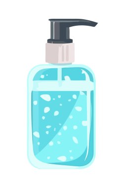 Plastik konteyner tasarımındaki güzellik ürünü izole edildi