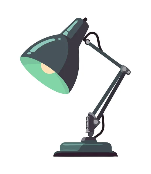 Modern Elektromos Lámpa Tervezési Ikon Elszigetelt — Stock Vector