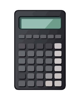 Hesap makinesi simgesi, finansal basitliği izole etmeyi sembolize eder