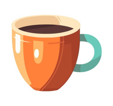 Buharlı kapuçino bardağı izole edilmiş.