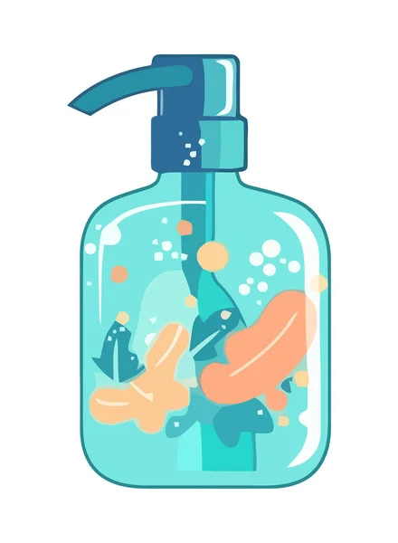 Иконка Продукта Мыльной Жидкости — стоковый вектор