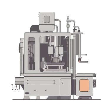 Çelik imalat endüstrisinde çalışan ağır makineler izole edildi