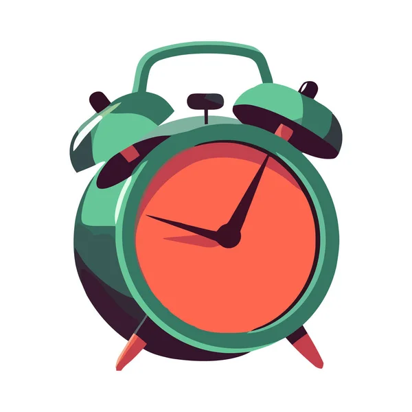 Waking Countdown Time Isolated — Stock Vector