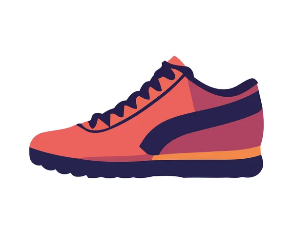 Спортивне Взуття Символізує Сучасну Спортивну Моду Ізольовано — стоковий вектор
