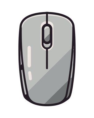 Modern bilgisayar faresi izole edilmiş teknolojiyi sembolize eder