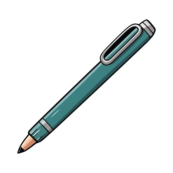 Education Pen Supply Creativity Icon Isolated — Stock Vector