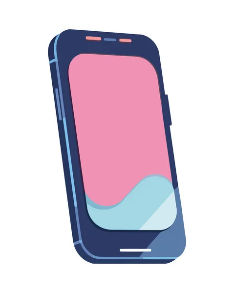 手机隔离的现代平面矢量图标设计 — 图库矢量图片