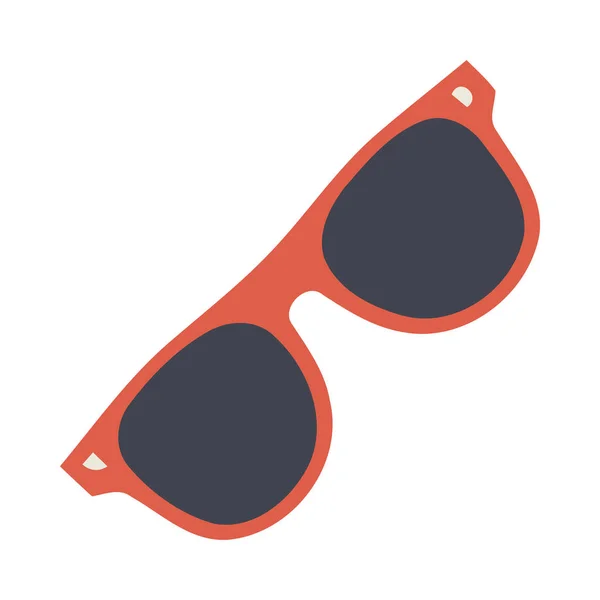 Modische Brille Für Sommerlichen Sonnenschutz — Stockvektor