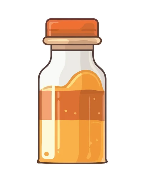 Дизайн Иконки Бутылки Органического Сока Обоях — стоковый вектор