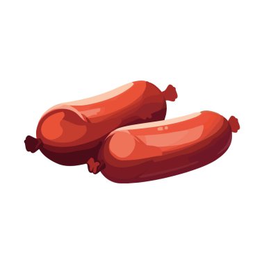 Izgara domuz ve sığır eti. Izgara ızgara yemek ikonu.